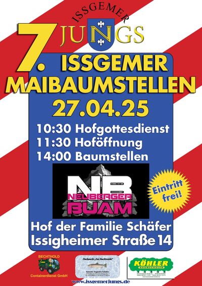 Maibaumstellen