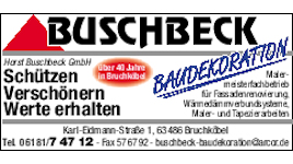 Buschbeck Baudekoration - Horst Buschbeck GmbH