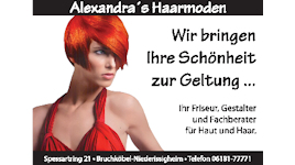 Herrenfriseursalons, Farbberatung, Haarmode, Parfüms und Kosmetik